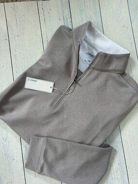 nwt JOHNNIE-O diaz quarter zip womens performance pullover m